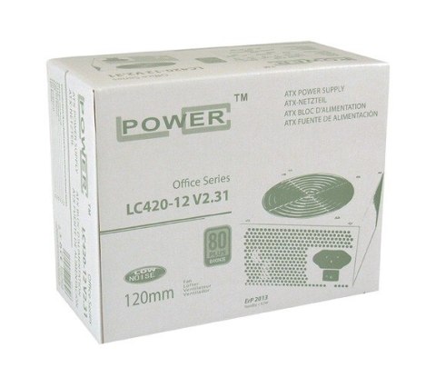 Zasilacz LC-POWER 350W LC420-12 V2.31 80 Plus Bronze zwentylatorem 12cm