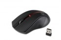 Mysz bezprzewodowa optyczna Rebeltec Galaxy Black/red Gaming 1000dpi gumowana
