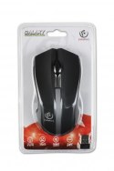 Mysz Rebeltec Galaxy Black Silver Gaming bezprzewodowa 1000 DPI