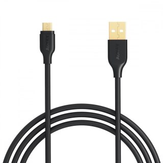 Kabel AUKEY CB-MD1 Black 1m Quick Charge micro USB 480Mbps wydajny