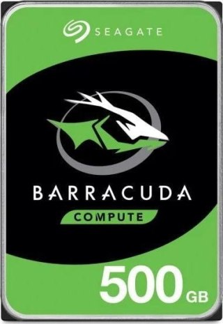 Dysk Seagate BarraCuda 500GB 2,5 HDD SATA III wydajny wewnętrzny