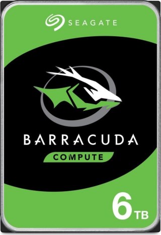 Dysk Seagate BarraCuda 6TB 256MB HDD 3,5 SATA III wydajny