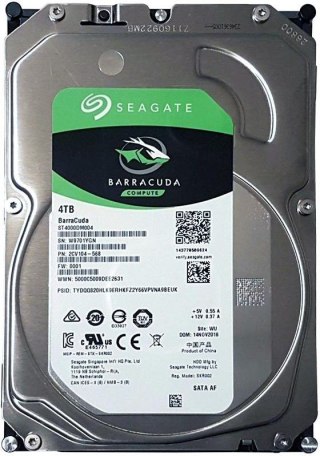 Dysk Seagate Barracuda 4TB 3,5 HDD SATA III wewnętrzny z buforem 256MB