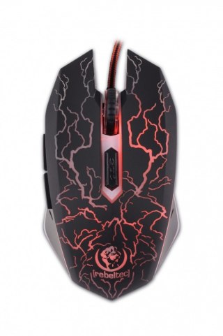 Mysz optyczna USB Rebeltec DIABLO gamingowa z podświetleniem LED