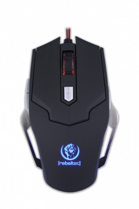 Mysz gamingowa Rebeltec Falcon 2500 DPI metalowa optyczna USB
