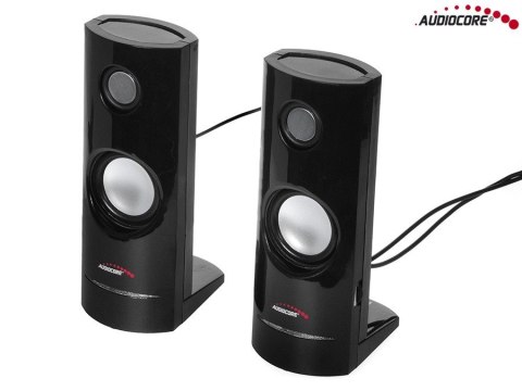 Głośniki komputerowe Audiocore AC860 8W USB eleganckie stereo
