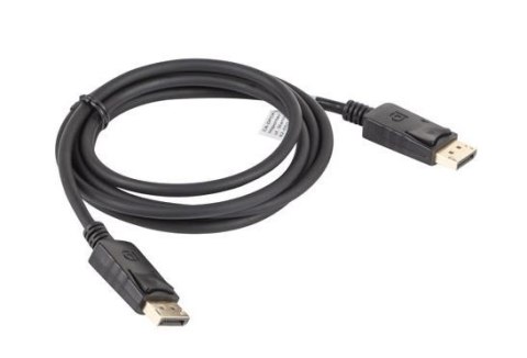 Kabel DisplayPort M/M 4K 1.8M czarny wydajny do monitorów i projektorów