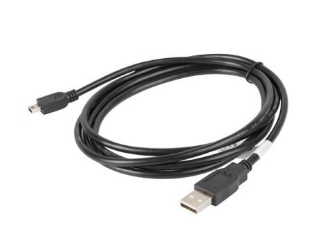 Kabel USB 2.0 mini AM-BM5P 1.8M czarny Lanberg do kamer
