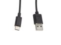 Kabel USB-C do USB-A 1m 2.0 czarny Lanberg do ładowania i synchronizacji