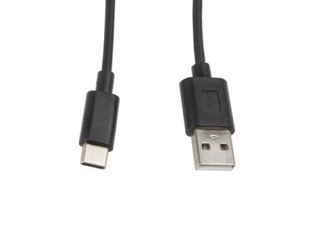 Kabel USB-C do USB-A 1m 2.0 czarny Lanberg do ładowania i synchronizacji