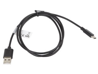 Kabel USB-C do USB-A 1m 2.0 czarny Lanberg do ładowania i synchronizacji