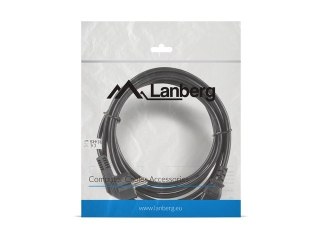 Kabel zasilający Lanberg CEE 7/7 IEC 320 C13 3m czarny VDE