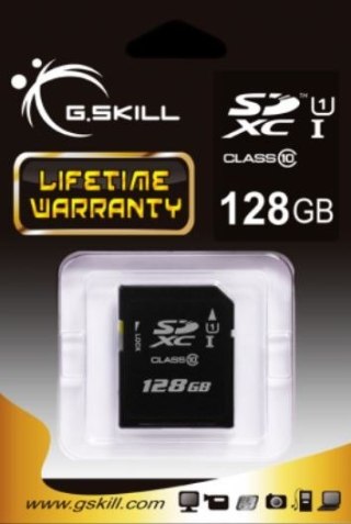Karta SDXC 128GB Class 10 UHS-I G.SKILL szybka pamięć