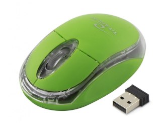 Mysz bezprzewodowa Esperanza Condor 3D 2.4GHz ergonomiczna zielona
