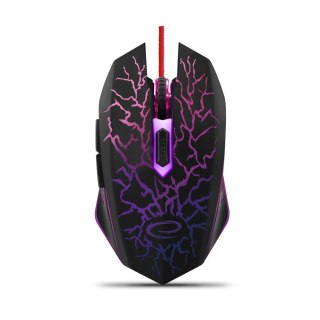 Myszka przewodowa Esperanza 6D optyczna gamingowa USB Lightning