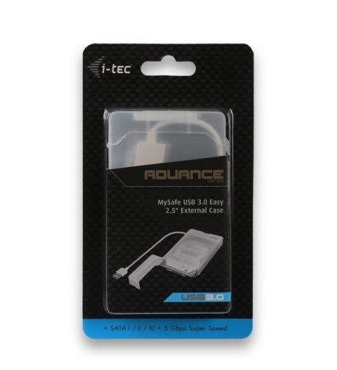 Obudowa I-tec MySafe USB 3.0 Easy SATA HDD SSD biały