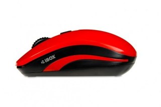 Mysz Loriini Pro bezprzewodowa optyczna czerwona z DPI 800 1200 1600