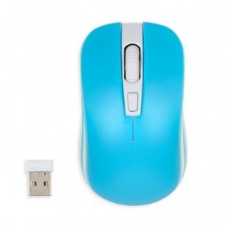 Mysz Loriini Pro optyczna bezprzewodowa niebieska z DPI 800 1200 1600