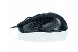 Mysz laserowa USB IBOX I005 czarna z przełączaniem 800 1600 DPI