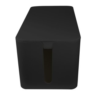 Organizer kabli LogiLink Cable Box czarny praktyczny pojemnik na kable