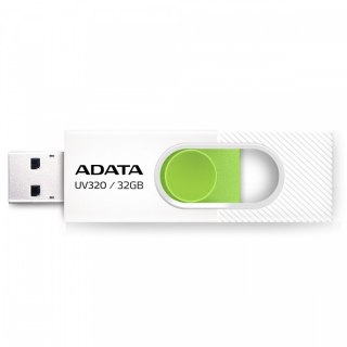 Pendrive Adata UV320 32GB USB3.2 biało-zielony szybki transfer