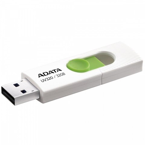 Pendrive Adata UV320 32GB USB3.2 biało-zielony szybki transfer