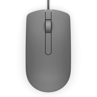 Mysz optyczna Dell MS116 przewodowa szara USB precyzyjne śledzenie