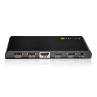 Rozdzielacz Techly AV HDMI 2.0 1/4 Ultra HD 4Kx2K 3D