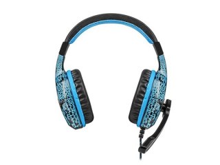 Słuchawki Fury Hellcat LED podświetlenie gamingowe stereo
