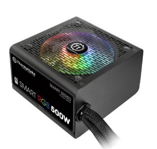 Zasilacz Thermaltake Smart 500W RGB 80 PLUS aktywny wentylator 12cm