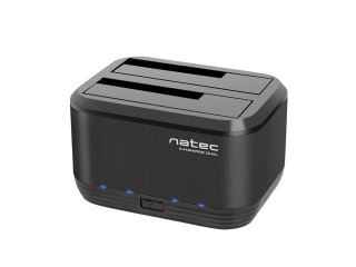 Stacja dokująca Natec HDDKangaroo Dual SATA 2.5'' 3.5'' USB 3.0 zasilacz