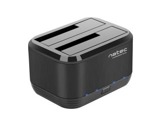 Stacja dokująca Natec HDDKangaroo Dual SATA 2.5'' 3.5'' USB 3.0 zasilacz