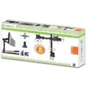 Uchwyt biurkowy Techly LCD LED 13-27 cali podwójny czarny 2x10kg