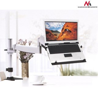 Uchwyt do laptopa Maclean MC-764 uniwersalny biurkowy z VESA 75x100