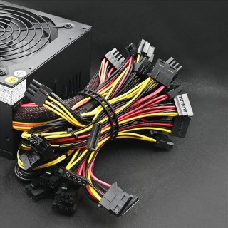Zasilacz ATX Qoltec 1600W 80 Plus Gold profesjonalny do koparki