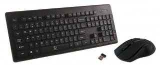Klawiatura Mysz Millenium bezprzewodowy ergonomiczny zestaw do biura