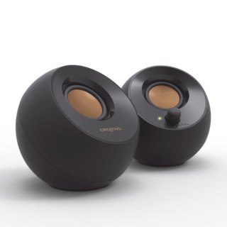 Głośniki Creative Pebble 2.0 czarne USB do komputera gaming muzyka