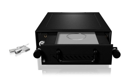 Kieszeń IcyBox IB-148SSK-B 3,5'' 2,5'' HDD SATA SAS metalowa