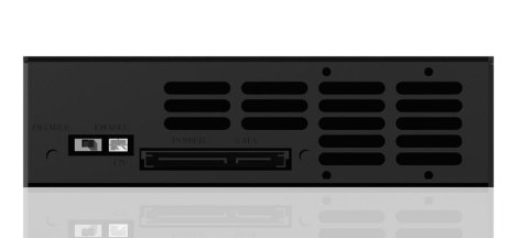 Kieszeń IcyBox IB-158SSK-B 3,5'' HDD SATA z aluminium i blokadą