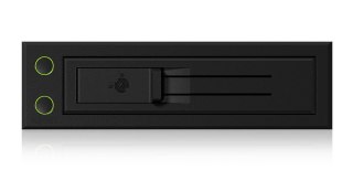 Kieszeń IcyBox IB-166SSK-B 3,5'' HDD SATA SAS aluminiowa cicha