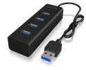 Hub USB IcyBox IB-HUB1409-U3 4 portowy szybki USB 3.0