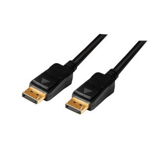 Kabel DisplayPort 1.2 aktywny 4K 3D 15m LogiLink czarny