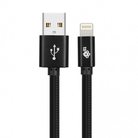 Kabel Lightning-USB 1.5m czarny MFi do iPhone i iPad