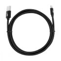 Kabel Lightning-USB 1.5m czarny MFi do iPhone i iPad