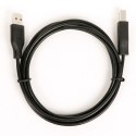 Kabel USB AM-BM 1.8 m czarny uniwersalny do drukarki skanera