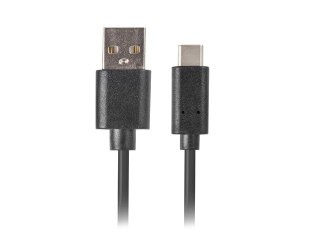 Kabel USB CM AM 2.0 1.8m czarny typu C z QC 3.0