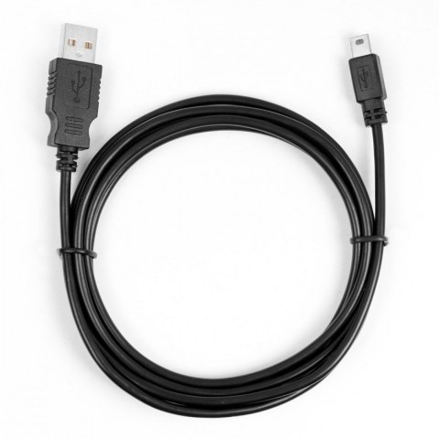 Kabel USB Mini USB 1.8m czarny do sprzętu komputerowego z dożywotnią gwarancją