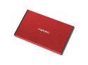 Kieszeń zewnętrzna Natec HDD SSD Sata Rhino Go 2,5 USB 3.0 czerwona Kieszeń zewnętrzna Natec HDD SSD Sata Rhino Go 2,5 USB 3.0 czerwona