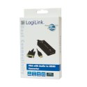 Konwerter LogiLink VGA do HDMI z audio czarny adapter wideo