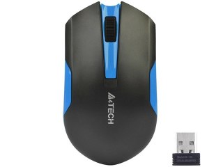 Mysz A4 Tech V-Track G3-200N-1 bezprzewodowa czarna niebieska